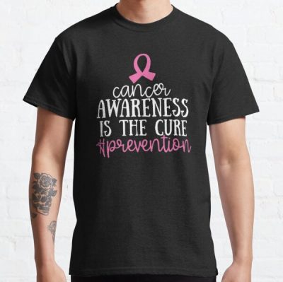 Cancer Awareness Cure Breast Cancer Awareness Classic T-Shirt RB2812 product Offical Breast Cancer Merch