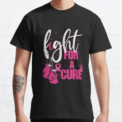 Fight For A Cure Breast Cancer Awareness Classic T-Shirt RB2812 product Offical Breast Cancer Merch