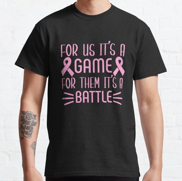 For Us Its A Game For Breast Cancer Awareness Classic T-Shirt RB2812 product Offical Breast Cancer Merch