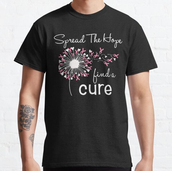 Spread The Hope Find A Cure Breast Cancer Awareness Classic T-Shirt RB2812 product Offical Breast Cancer Merch