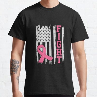 Fight Breast Cancer Classic T-Shirt RB2812 product Offical Breast Cancer Merch