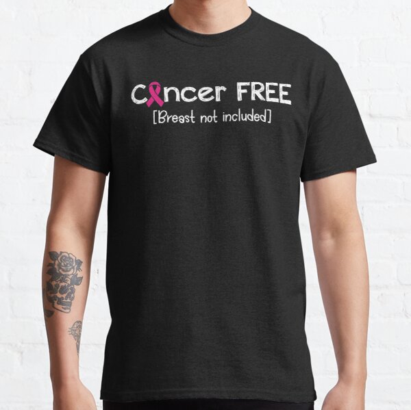 Cancer Free- Breast Cancer Awareness Gifts Breast Cancer Support Ribbon Classic T-Shirt RB2812 product Offical Breast Cancer Merch