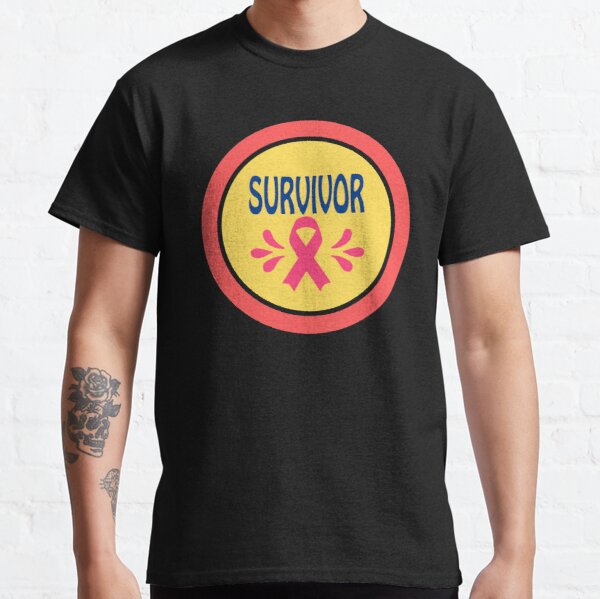 Survivor | Breast Cancer Support Classic T-Shirt RB2812 product Offical Breast Cancer Merch
