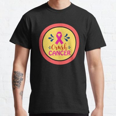 Crush Cancer | Breast Cancer Support Classic T-Shirt RB2812 product Offical Breast Cancer Merch
