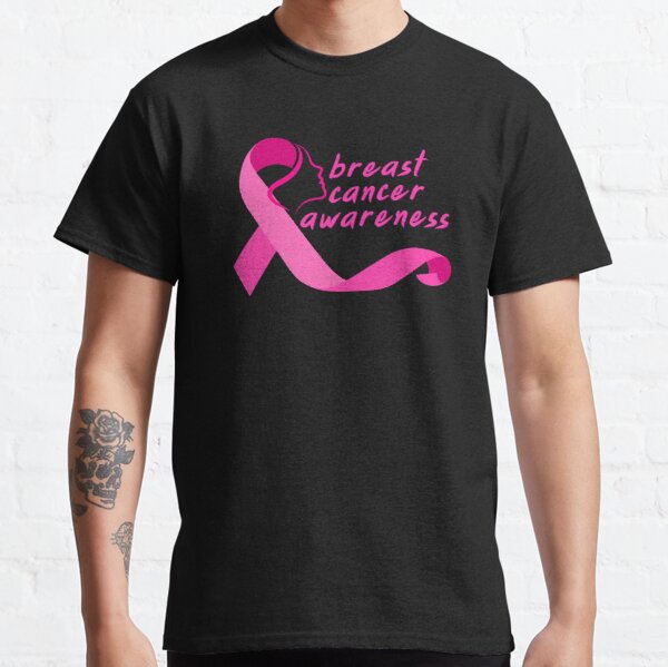 Breast cancer awareness 2021 Awareness Ribbon Fight Cancer Gifts Pink Classic T-Shirt RB2812 product Offical Breast Cancer Merch