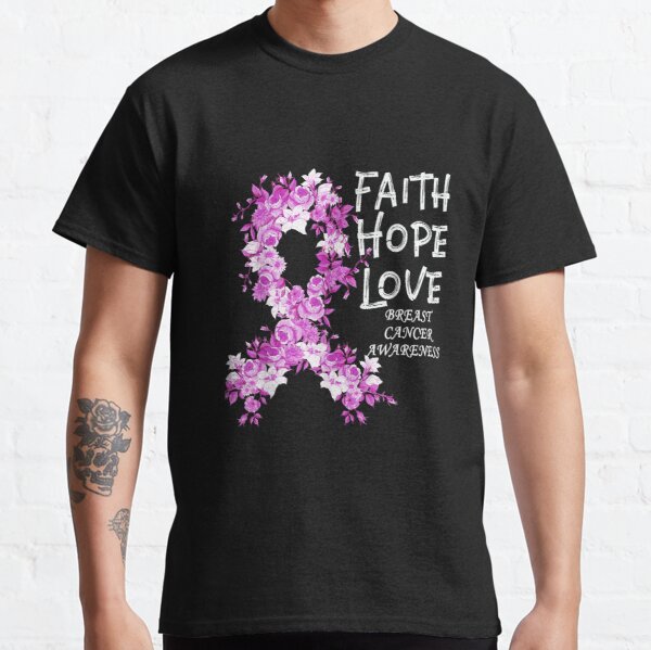 Breast Cancer Faith Breast Cancer Awareness Classic T-Shirt RB2812 product Offical Breast Cancer Merch