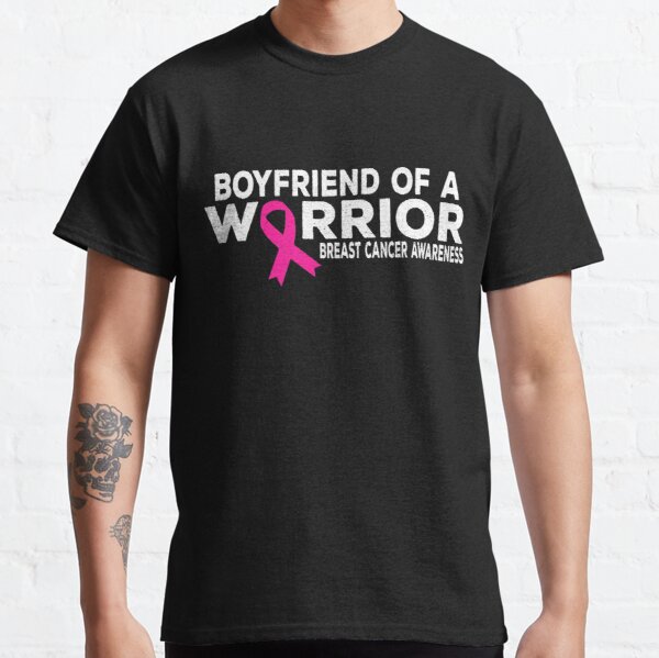 boyfriendof a warrior breast cancer awareness Classic T-Shirt RB2812 product Offical Breast Cancer Merch