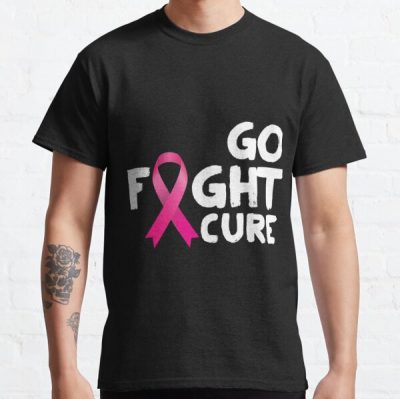 Fight Cure  Breast Cancer Classic T-Shirt RB2812 product Offical Breast Cancer Merch
