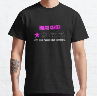 Breast Cancer Very Bad Would Not Recommend One Star Rating Classic T-Shirt RB2812 product Offical Breast Cancer Merch