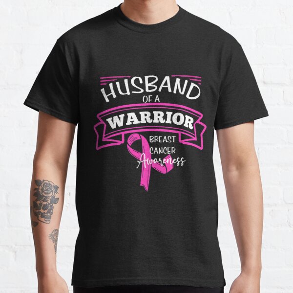 Husband Of A Fighter Breast Cancer Classic T-Shirt RB2812 product Offical Breast Cancer Merch