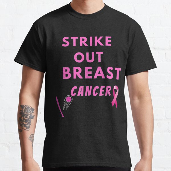 Strike Out Breast Cancer Breast Cancer Awareness          Classic T-Shirt RB2812 product Offical Breast Cancer Merch