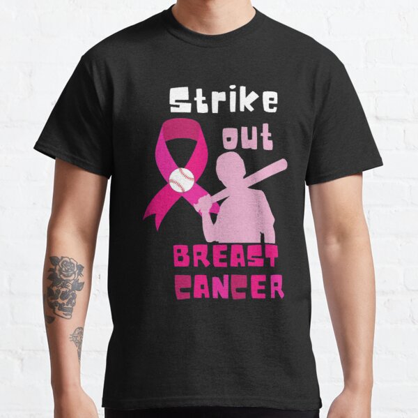 strike out breast cancer Relaxed Fit  Classic T-Shirt RB2812 product Offical Breast Cancer Merch