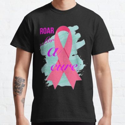 Strike Out Breast Cancer  Classic T-Shirt RB2812 product Offical Breast Cancer Merch