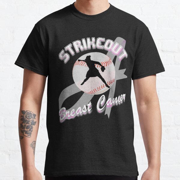 STRIKEOUT BREAST CANCER   Classic T-Shirt RB2812 product Offical Breast Cancer Merch