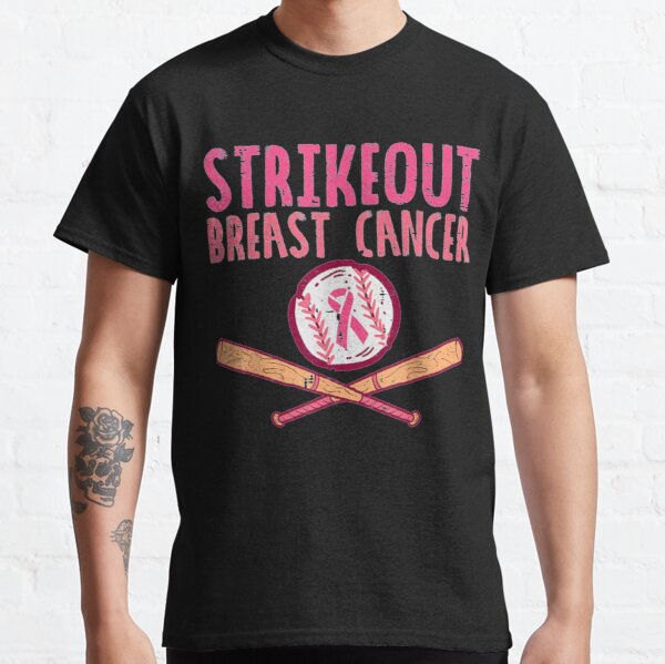 Strike Out Breast Cancer Baseball Fighters Awareness Men Women   Classic T-Shirt RB2812 product Offical Breast Cancer Merch