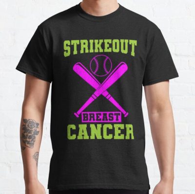 Strike Out Breast Cancer. Cancer Awareness   Classic T-Shirt RB2812 product Offical Breast Cancer Merch
