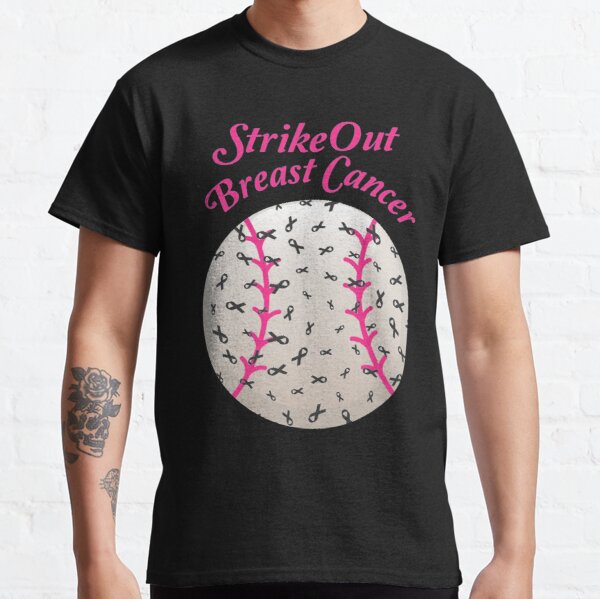 Strike Out Breast Cancer Baseball Fight Awareness for Women   Classic T-Shirt RB2812 product Offical Breast Cancer Merch