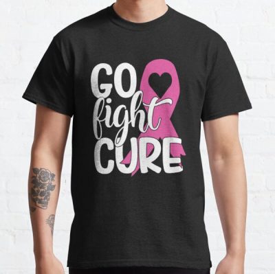 Go Fight Cure Breast Cancer Awareness Classic T-Shirt RB2812 product Offical Breast Cancer Merch
