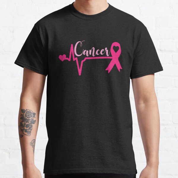 Pink Ribbon Heartbeat Breast Cancer Awareness Classic T-Shirt RB2812 product Offical Breast Cancer Merch