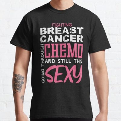 Fighting Breast Cancer Breast Cancer Awareness Classic T-Shirt RB2812 product Offical Breast Cancer Merch
