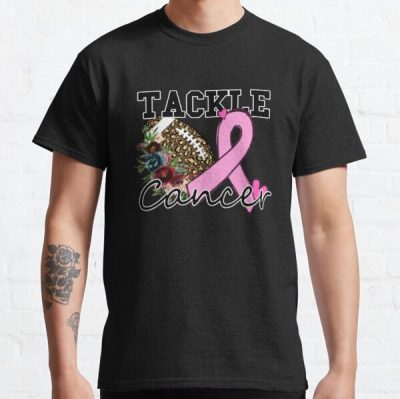 Tackle Cancer Football Breast Cancer Awareness Classic T-Shirt RB2812 product Offical Breast Cancer Merch