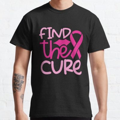 Find The Cure Breast Cancer Awareness Classic T-Shirt RB2812 product Offical Breast Cancer Merch