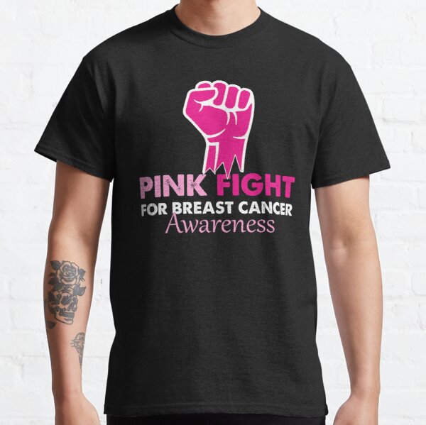 Pink Fight For Breast Cancer Awareness Classic T-Shirt RB2812 product Offical Breast Cancer Merch
