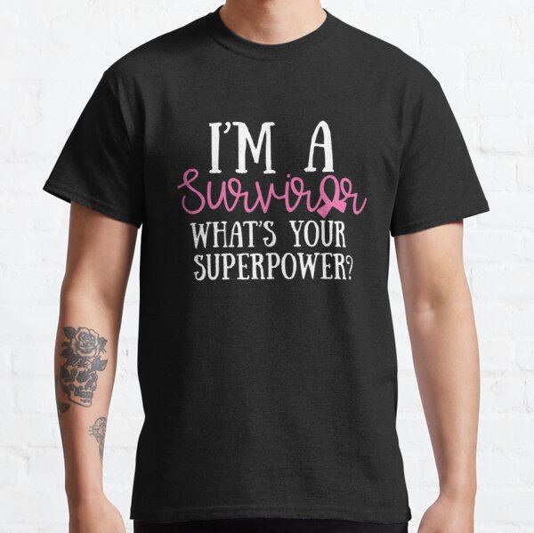 Im A Survivor Whats Your Breast Cancer Awareness Classic T-Shirt RB2812 product Offical Breast Cancer Merch