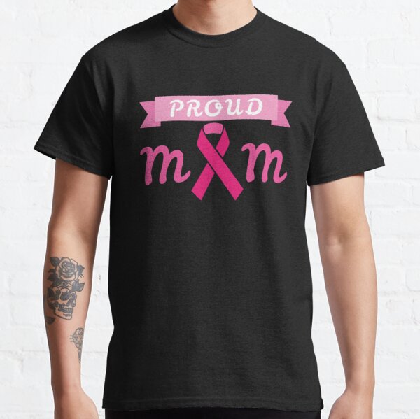 Proud Mom Breast Cancer Awareness Classic T-Shirt RB2812 product Offical Breast Cancer Merch