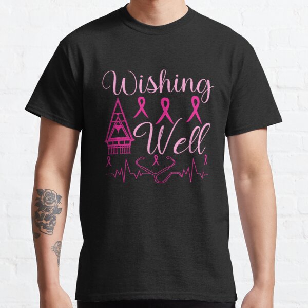 Wishing Well Breast Cancer Awareness Classic T-Shirt RB2812 product Offical Breast Cancer Merch