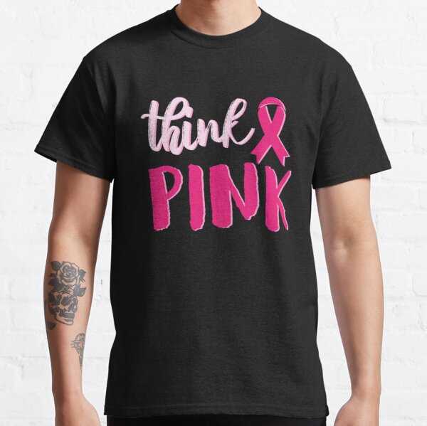 Think Pink Breast Cancer Awareness Classic T-Shirt RB2812 product Offical Breast Cancer Merch