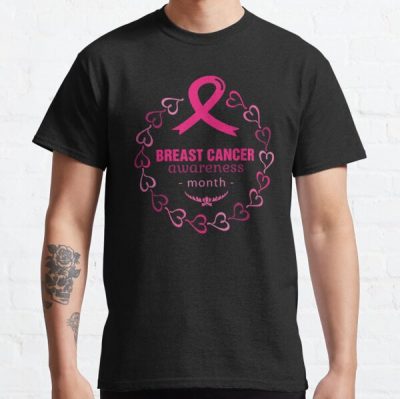 Month Breast Cancer Awareness Classic T-Shirt RB2812 product Offical Breast Cancer Merch