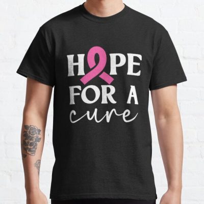 Hope For A Cure Breast Cancer Awareness Classic T-Shirt RB2812 product Offical Breast Cancer Merch