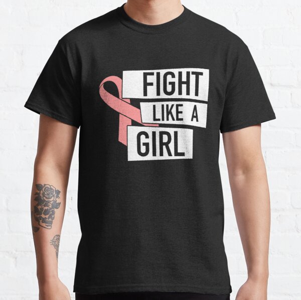 Fight Like A Girl Breast Cancer Awareness Classic T-Shirt RB2812 product Offical Breast Cancer Merch