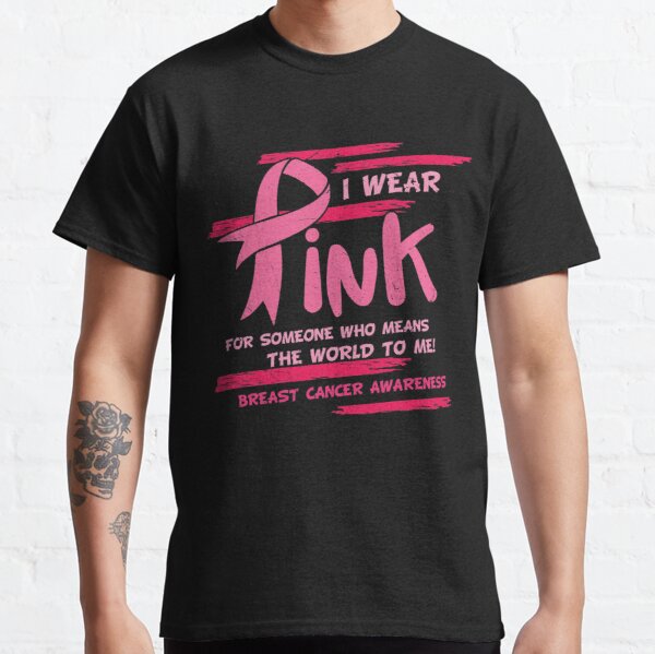 Breast Cancer Awareness Wear Pink Classic T-Shirt RB2812 product Offical Breast Cancer Merch