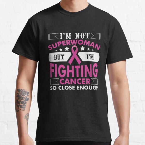 Im Not Supwewoman But Im Breast Cancer Awareness Classic T-Shirt RB2812 product Offical Breast Cancer Merch
