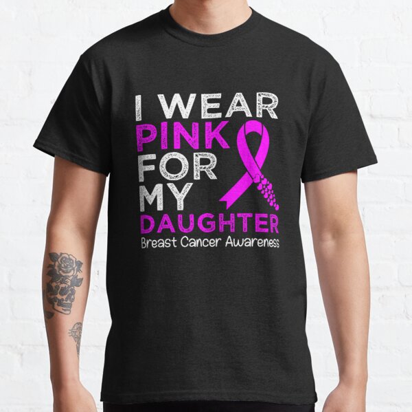 I Wear Pink For My Breast Cancer Awareness Classic T-Shirt RB2812 product Offical Breast Cancer Merch