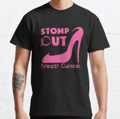 Stomp Out Breast Cancer Breast Cancer Awareness Classic T-Shirt RB2812 product Offical Breast Cancer Merch