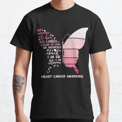 I Am The Storm Breast Cancer Awareness Classic T-Shirt RB2812 product Offical Breast Cancer Merch