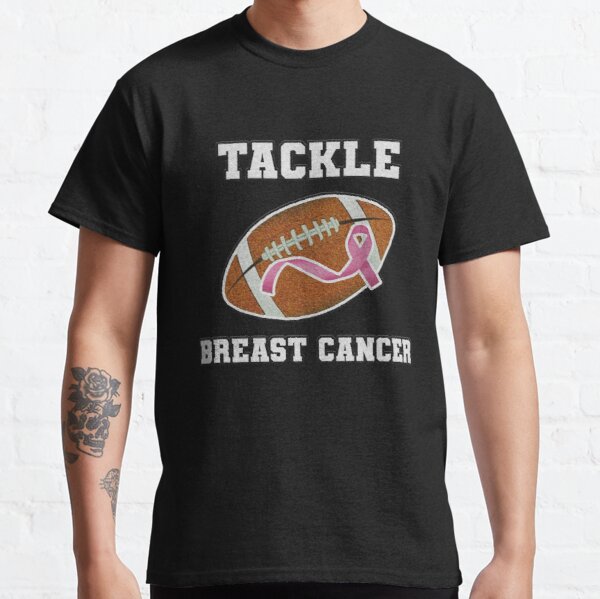 Tackle breast cancer - pink ribbon - breast cancer awareness month Classic T-Shirt RB2812 product Offical Breast Cancer Merch