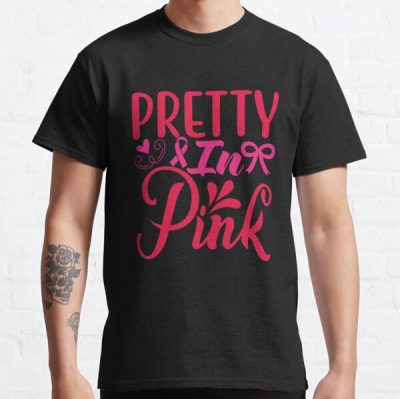 Pretty In Pink Breast Cancer Awareness Classic T-Shirt RB2812 product Offical Breast Cancer Merch