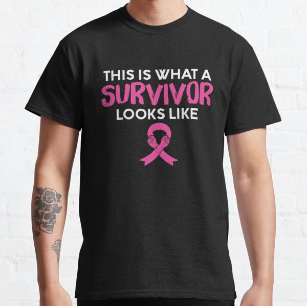 This Is What A Survivor Breast Cancer Awareness Classic T-Shirt RB2812 product Offical Breast Cancer Merch