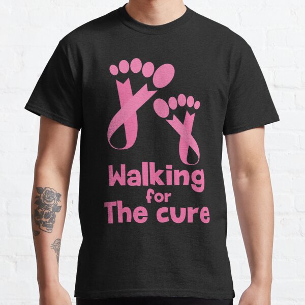 Walking For The Cure Breast Cancer Awareness Classic T-Shirt RB2812 product Offical Breast Cancer Merch