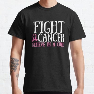 Fight Cancer Beliece In A Breast Cancer Awareness Classic T-Shirt RB2812 product Offical Breast Cancer Merch