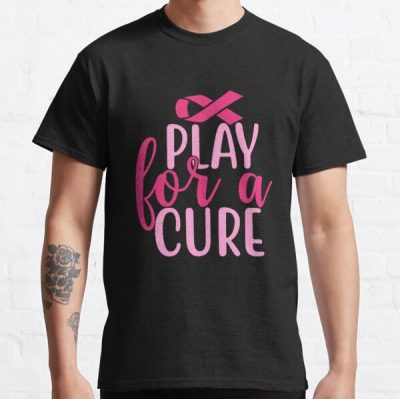 Play For A Cure Breast Cancer Awareness Classic T-Shirt RB2812 product Offical Breast Cancer Merch