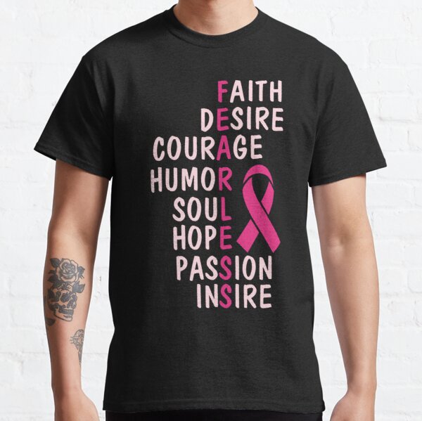 Fearless Breast Cancer Awareness Classic T-Shirt RB2812 product Offical Breast Cancer Merch