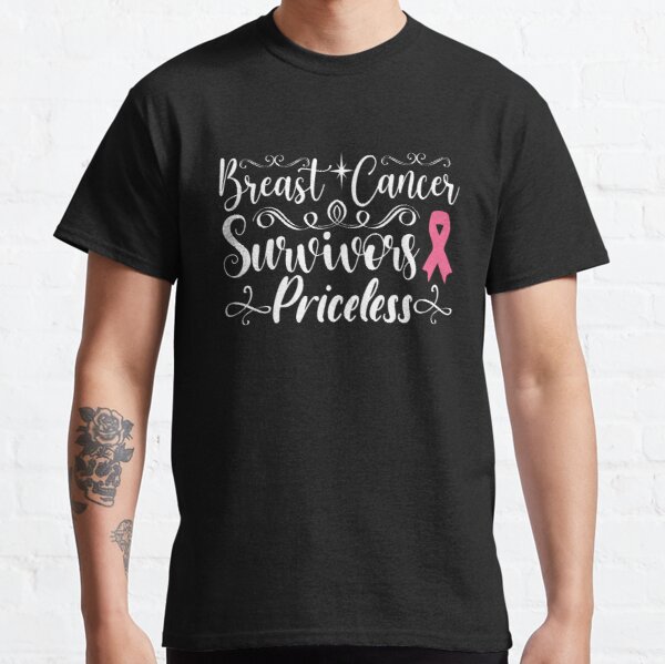 Survivor Priceless Breast Cancer Awareness Classic T-Shirt RB2812 product Offical Breast Cancer Merch