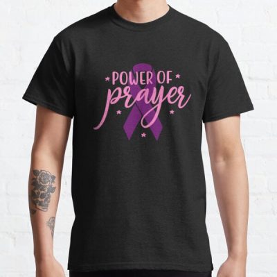 Power Of Payer Breast Cancer Awareness Classic T-Shirt RB2812 product Offical Breast Cancer Merch