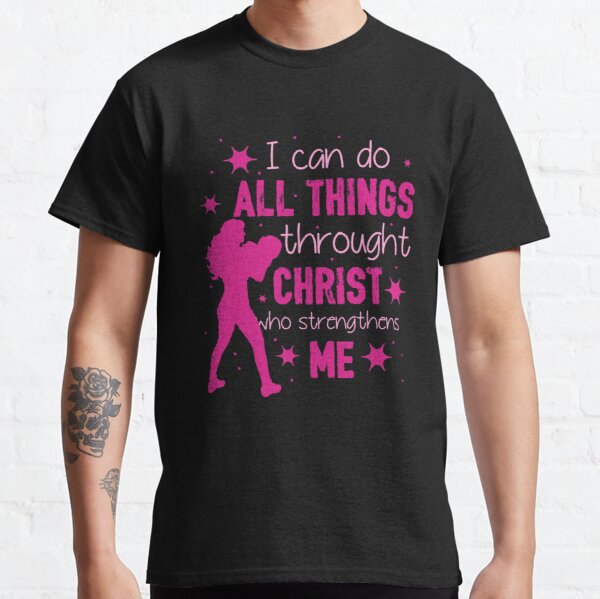 I Can Do All Things Breast Cancer Awareness Classic T-Shirt RB2812 product Offical Breast Cancer Merch
