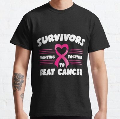 Breast Cancer Survivors Fighting Together Classic T-Shirt RB2812 product Offical Breast Cancer Merch